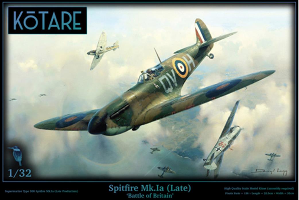 Kotare 1/32 K32005 RAF Spitfire Mk.Ia 'Battle of Britain'