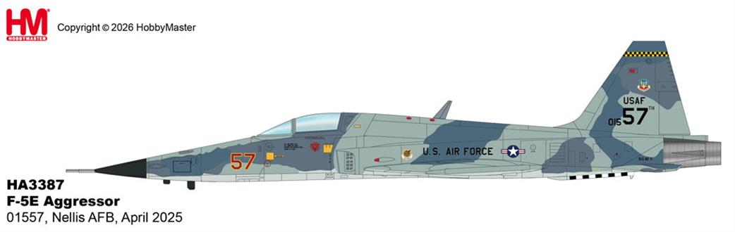 Hobby Master 1/72 HA3387 F-5E Aggressor US Navy Diecast Aircraft Model