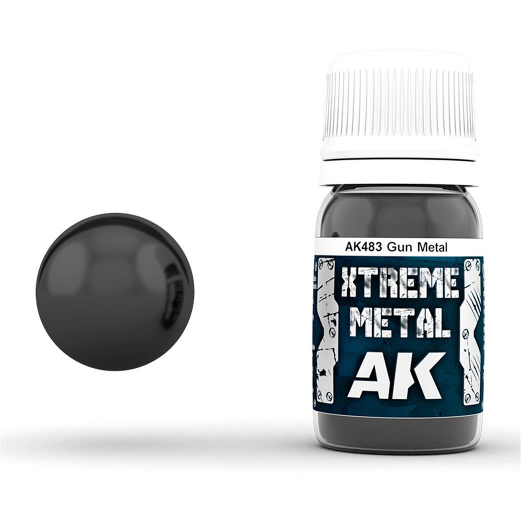 AK Interactive  AK483 Extreme Metal Gun Metal
