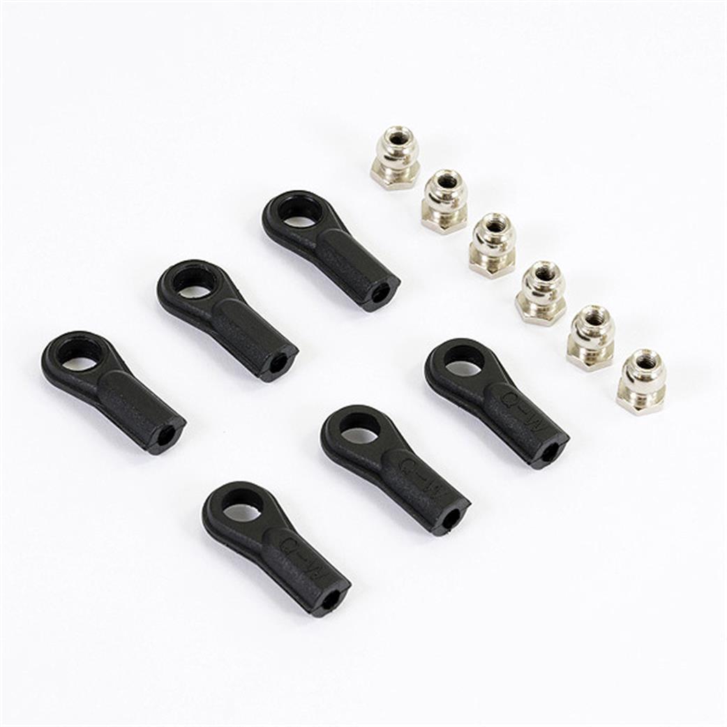 Fastrax  FAST46BK Rose Ball Joints Pack of 6