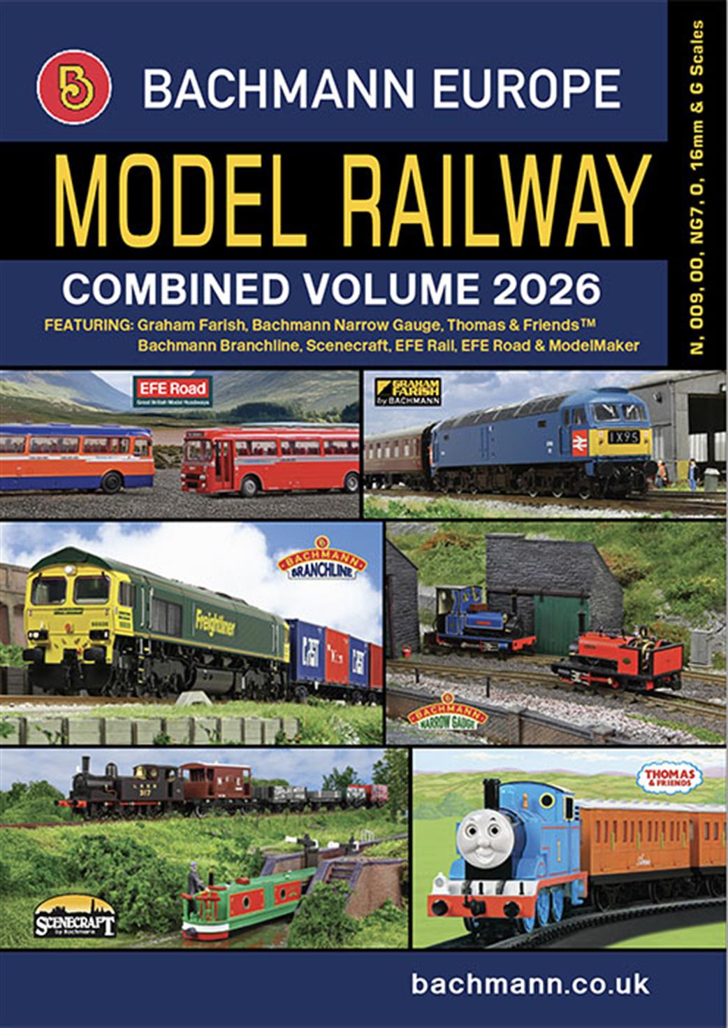 Bachmann OO 36-2026 2026 Catalogue of OO, OO9 & N Gauge Trains & Models