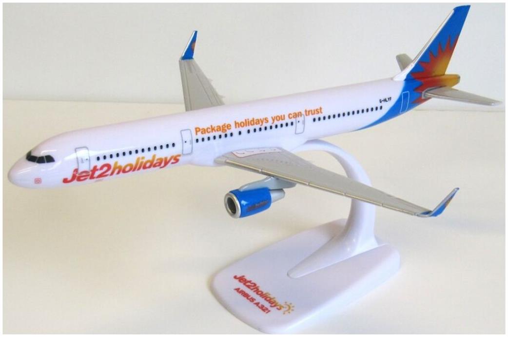PPC Models 1/250 PPCA321JET2 Airbus A321 JET2 Holidays Plastic Aircraft Model