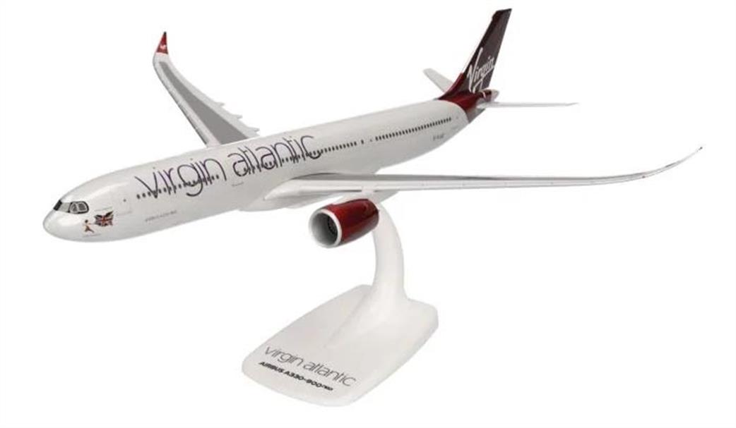 Herpa 1/250 614085 Snapfit Airbus A330-900neo Virgin Atlantic