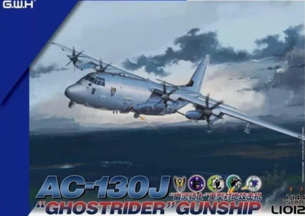Great Wall Hobby 1/144 L1012 USAF AC-130J Ghostrider Gunship Model Kit