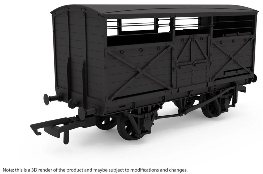 Oxford Rail OO OR76GEC004 GER 10T Cattle Van BR  626749