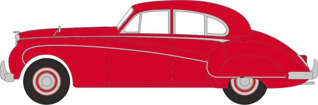 Oxford Diecast 1/148 NJAG8004 Jaguar MkVIII Carmen Red