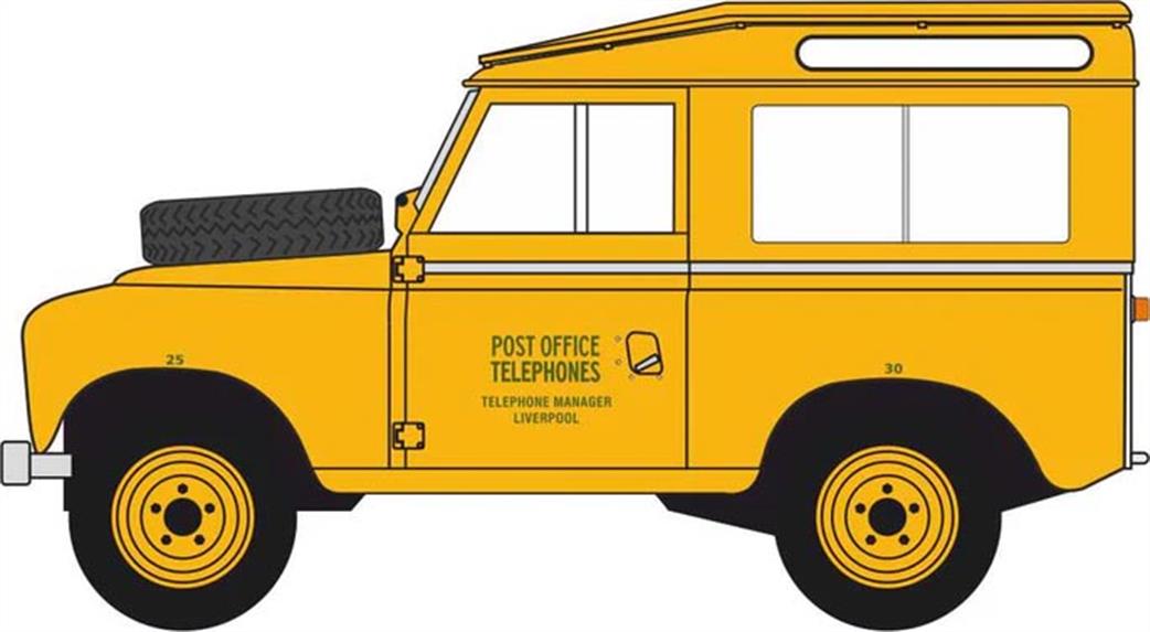 Oxford Diecast 1/43 43LR3S009 Land Rover Series III St, Wagon British Telecom