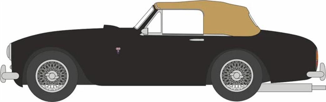 Oxford Diecast 1/76 76AMDB2006 Aston Martin DB2 MkIII BHC Black