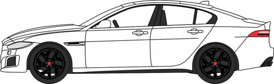 Oxford Diecast 1/76 76JXE004 Jaguar XE Fuji White