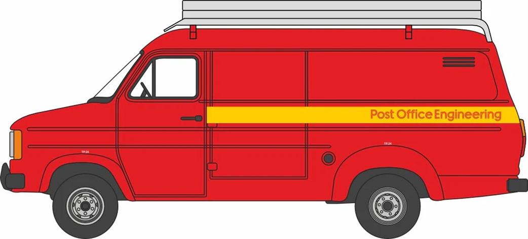 Oxford Diecast 1/76 76FT2004 Ford Transit Mk2 Post Office Engineering