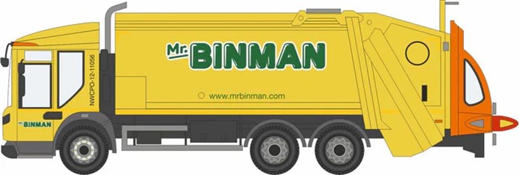 Oxford Diecast 1/76 76DE005 Dennis Eagle Olympus Bin Lorry Mr Binman