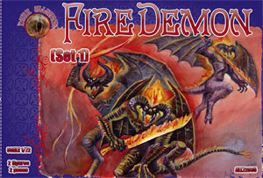 Dark Alliance 1/72 035 Fire Demon Set 1 Figure Set