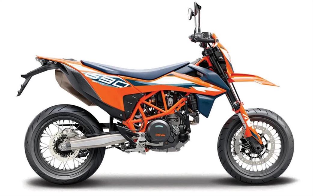 Maisto 1/12 31101-23094 KTM 690 SMC R 2023 Supermoto Motorbike Model