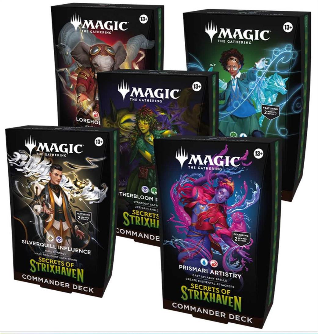 Wizards  D53390001 MTG Secrets of Strixhaven Commander Deck