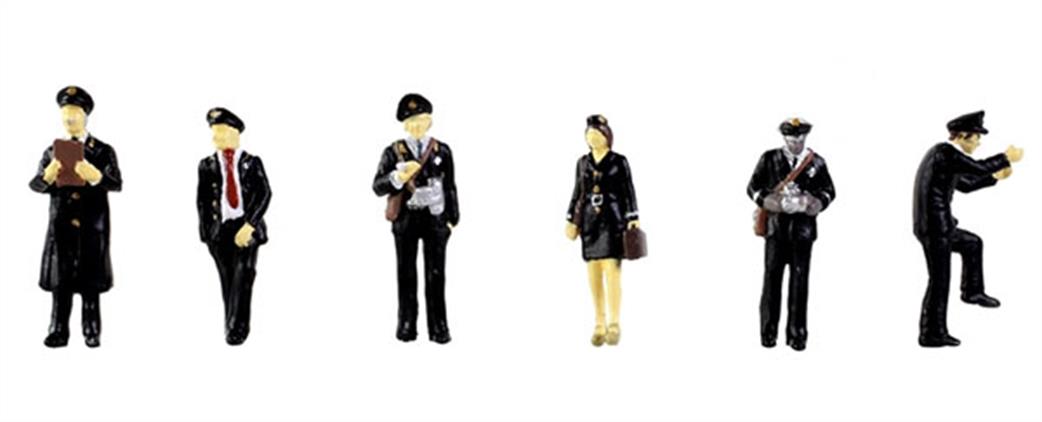 Bachmann OO 36-423 Bus Crews and Inspectors Pack of 6 Figures