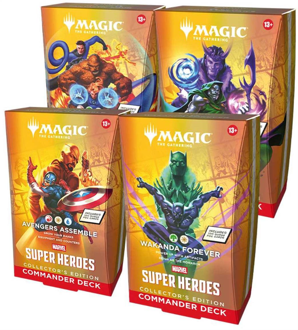 Wizards  D53620000 MTG Marvel Super Heroes Collector Commander Deck