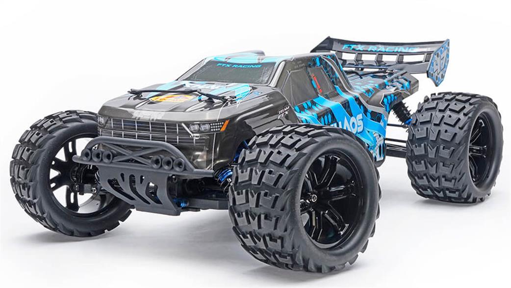 FTX 1/10 FTX5564B Khaos Brushless 4WD Truggy RTR with 3S Lipo & Charger - Blue