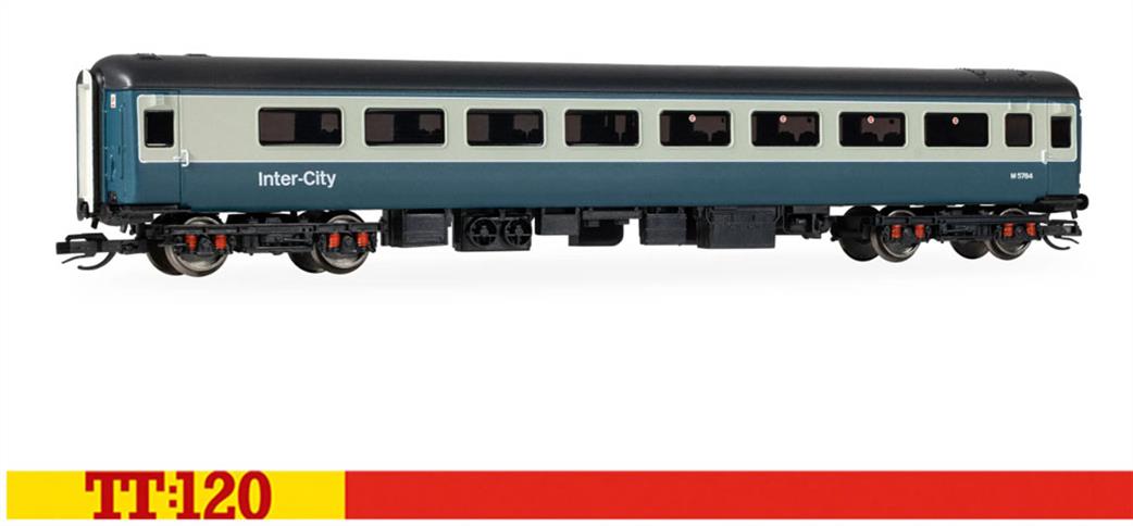 Hornby TT:120 TT4011 BR InterCity Mk2E TSO Standard Class Coach M5784 Blue & Grey
