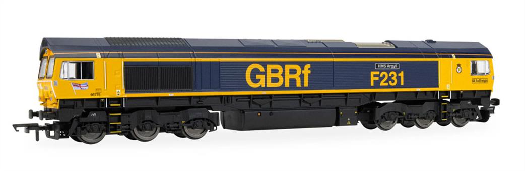 Hornby OO R30534 RailRoad Class 66 775 HMS Argyll Loco Model
