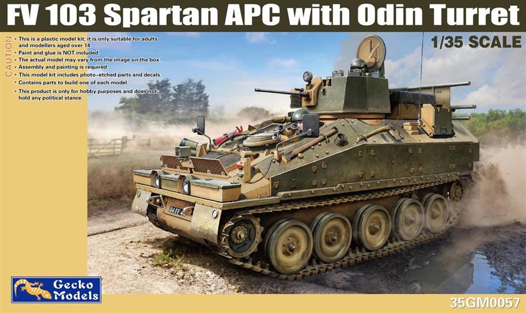Gecko Models 1/35 35GM0057 British Army SFV103 Spartan with Odin Turret