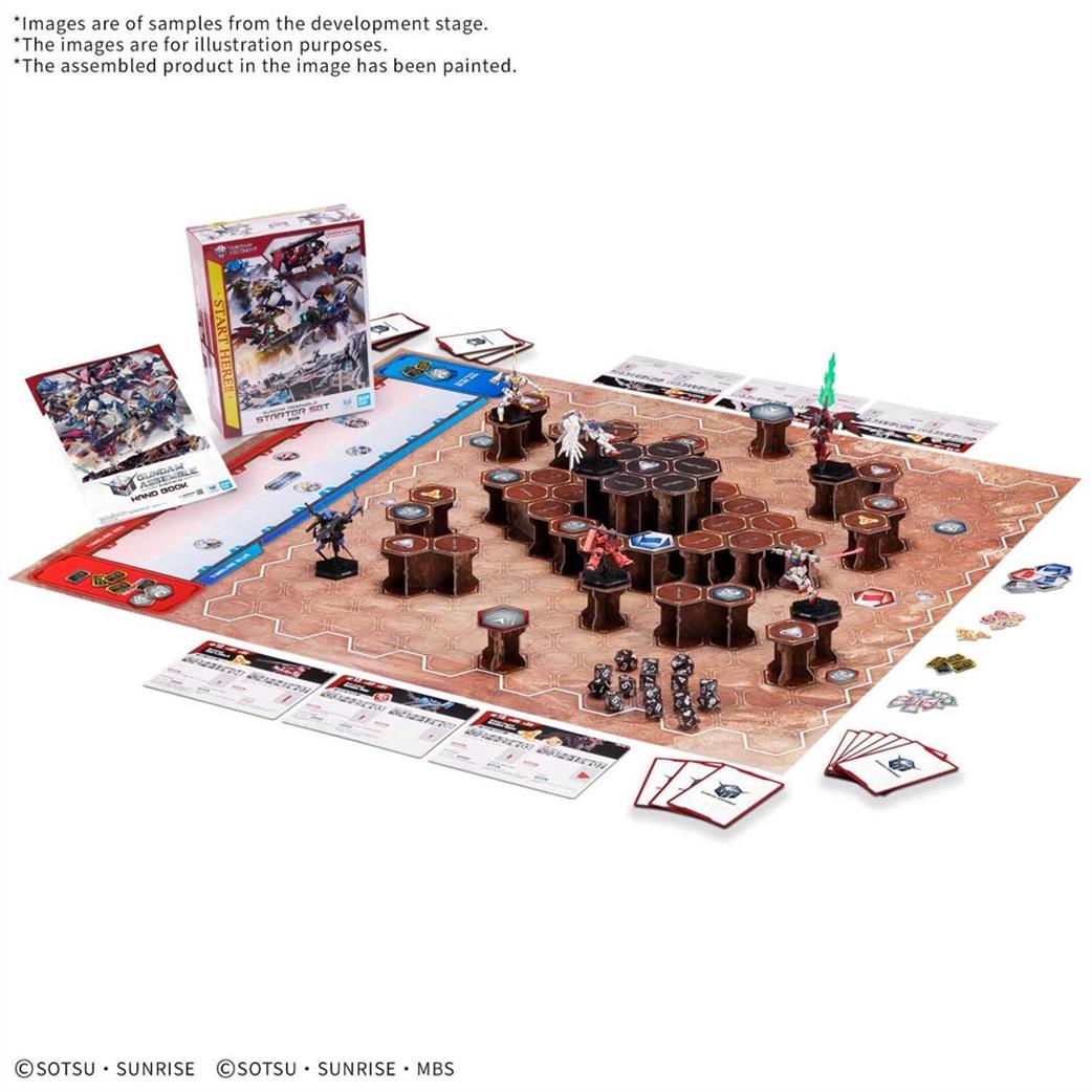 Bandai  BCL2825398 Gundam Assemble Starter Set 01 (ST01)