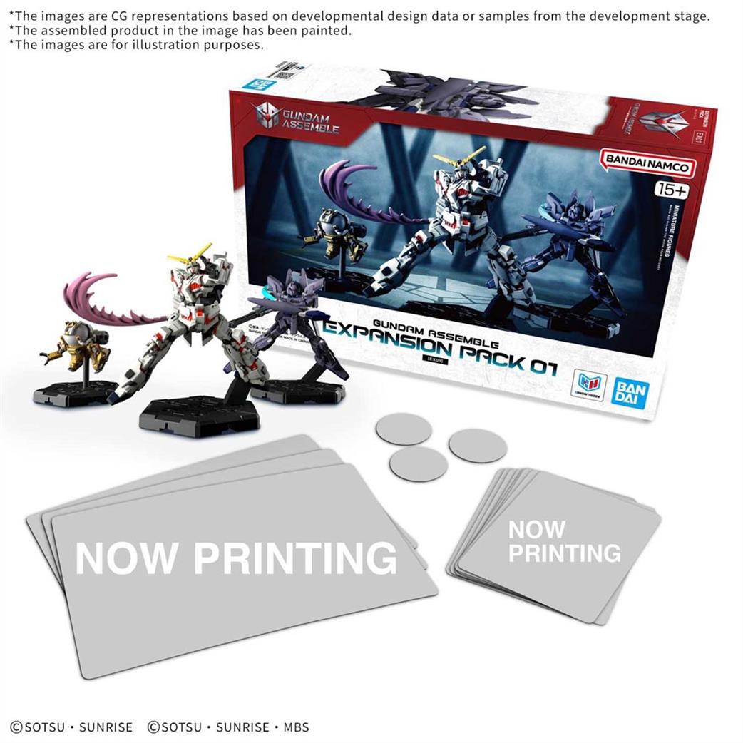 Bandai  BCL2825410 Gundam Assemble Expansion Pack 01 (EX01)
