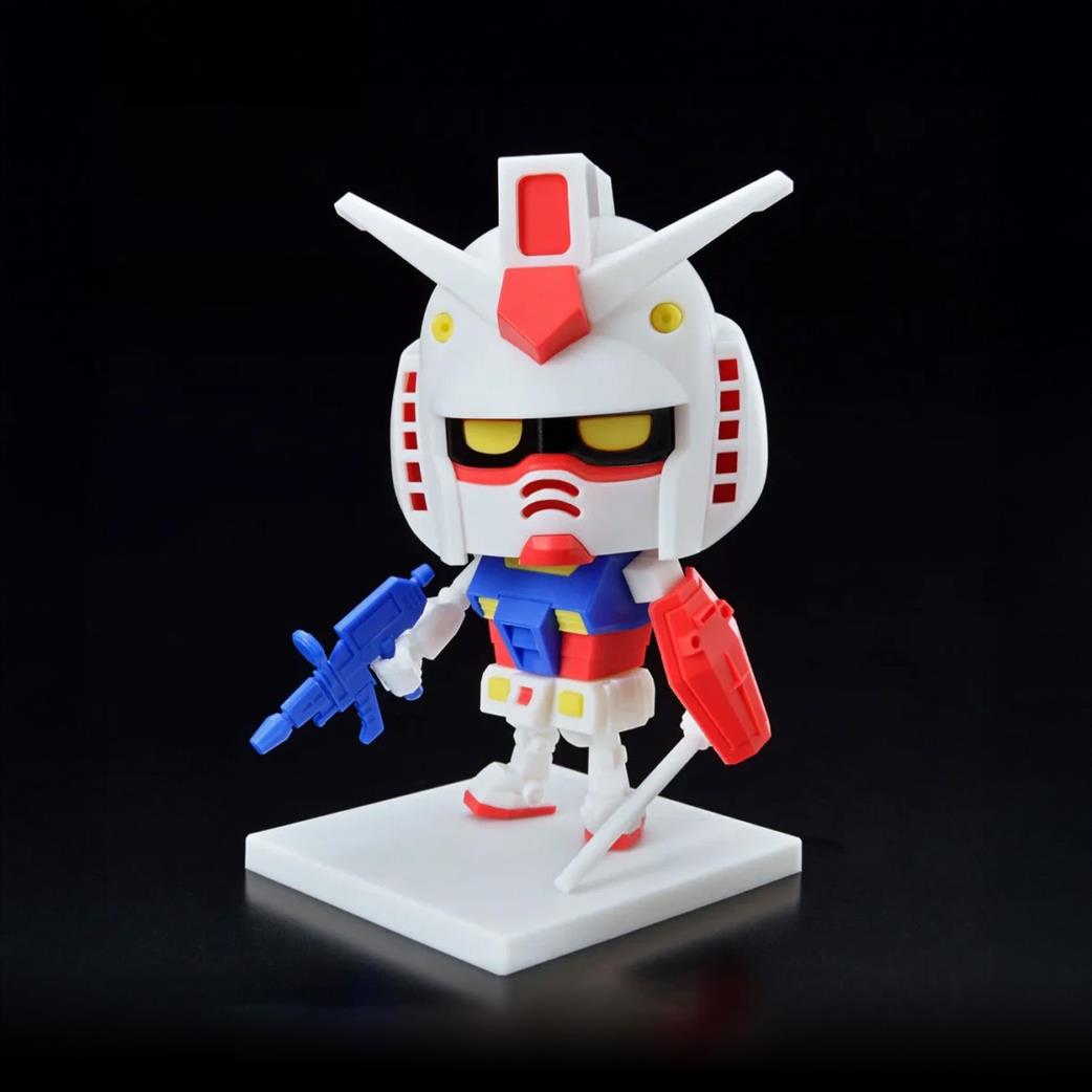 Bandai  5065118 1/1 Gunpla-KUN DX Set with Runner Version Recreation Parts