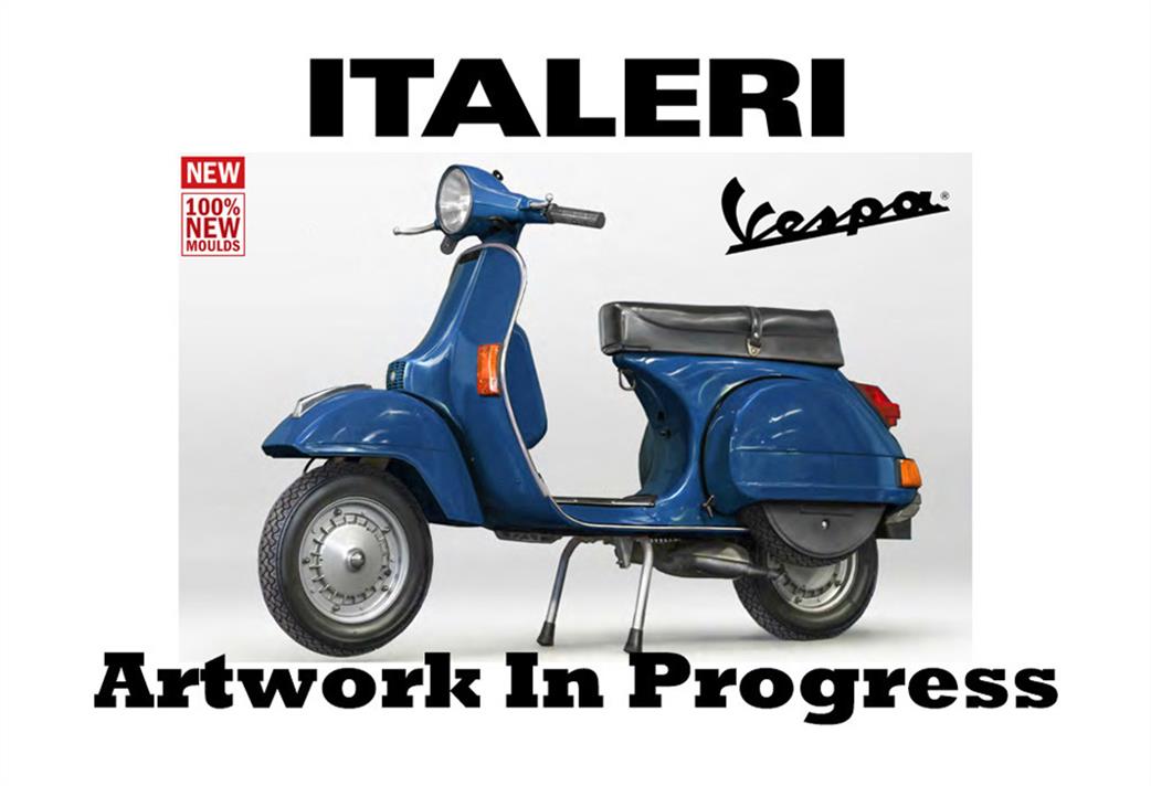 Italeri 1/9 4645 Piaggio Vespa PX 125/150 1978 Motorbike Kit