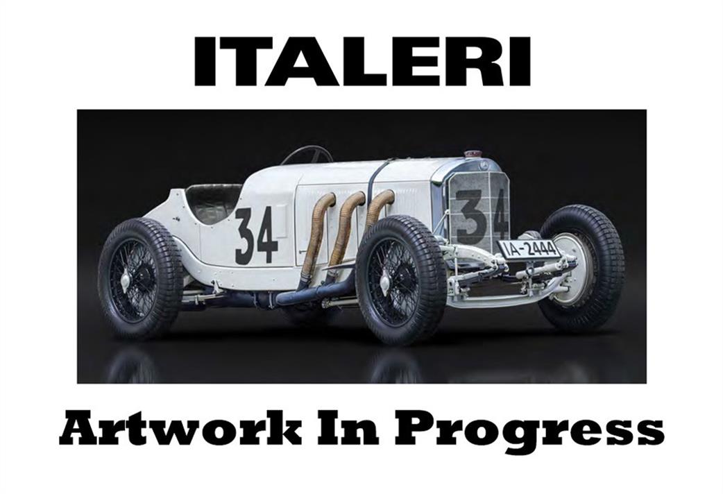 Italeri 1/12 4719 Mercedes Benz SSKL Plastic Kit