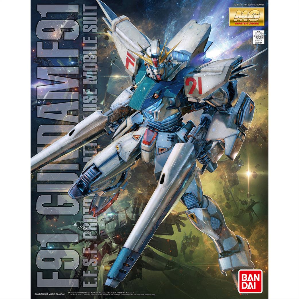 Bandai 1/144 5061612 MG Gundam F91 Version 2.0
