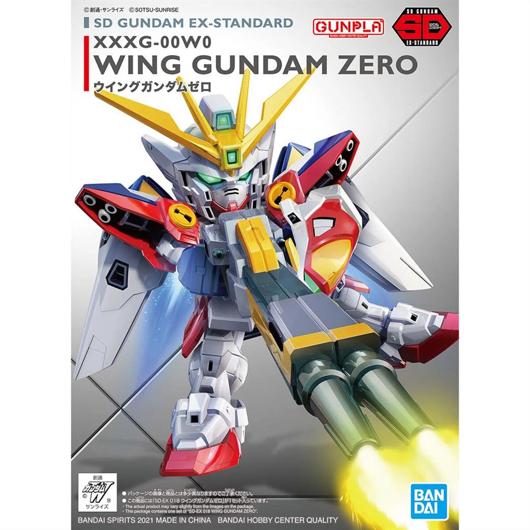 Bandai  5061786 SD Gundam Ex-Standard Wing Gundam Zero