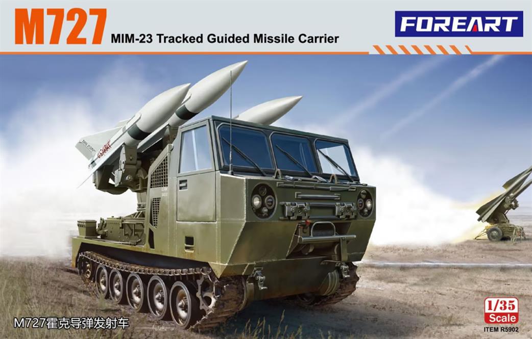 Foreart 1/35 R5902 M727 MIM-23 Tracked Guided Missile Carrier Plastic kit