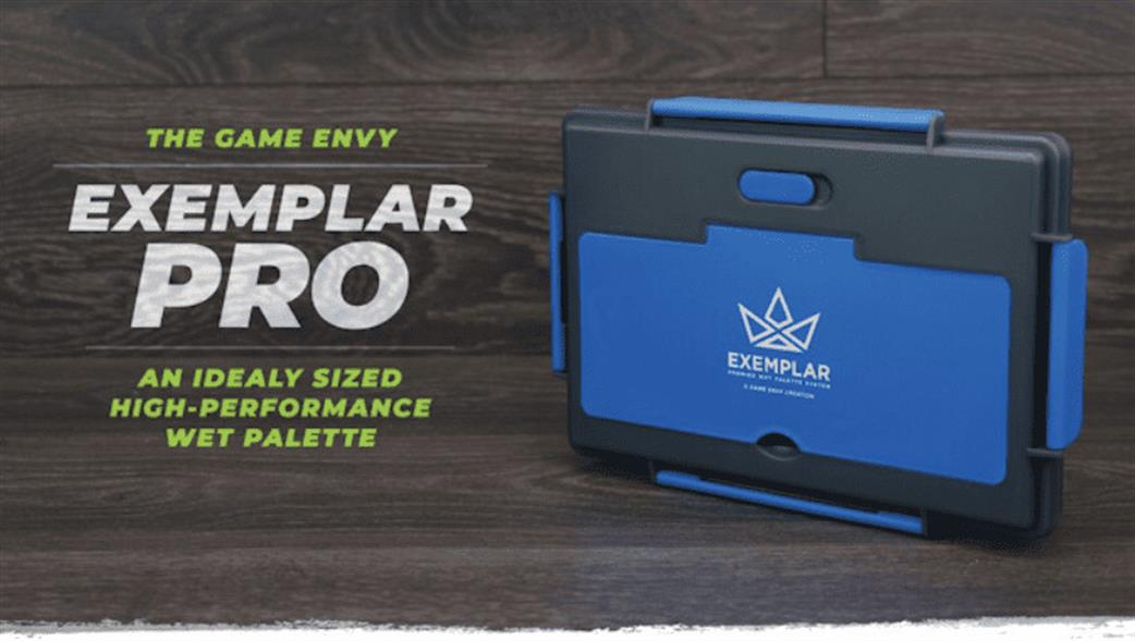 Game Envy  GE-EXPRO-BLU Exemplar Pro Wet Palette Blue