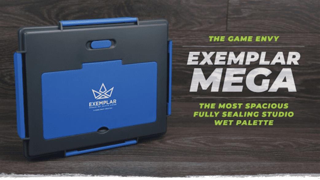 Game Envy  GE-MEGAPAL-BLU Exemplar Mega Wet Palette