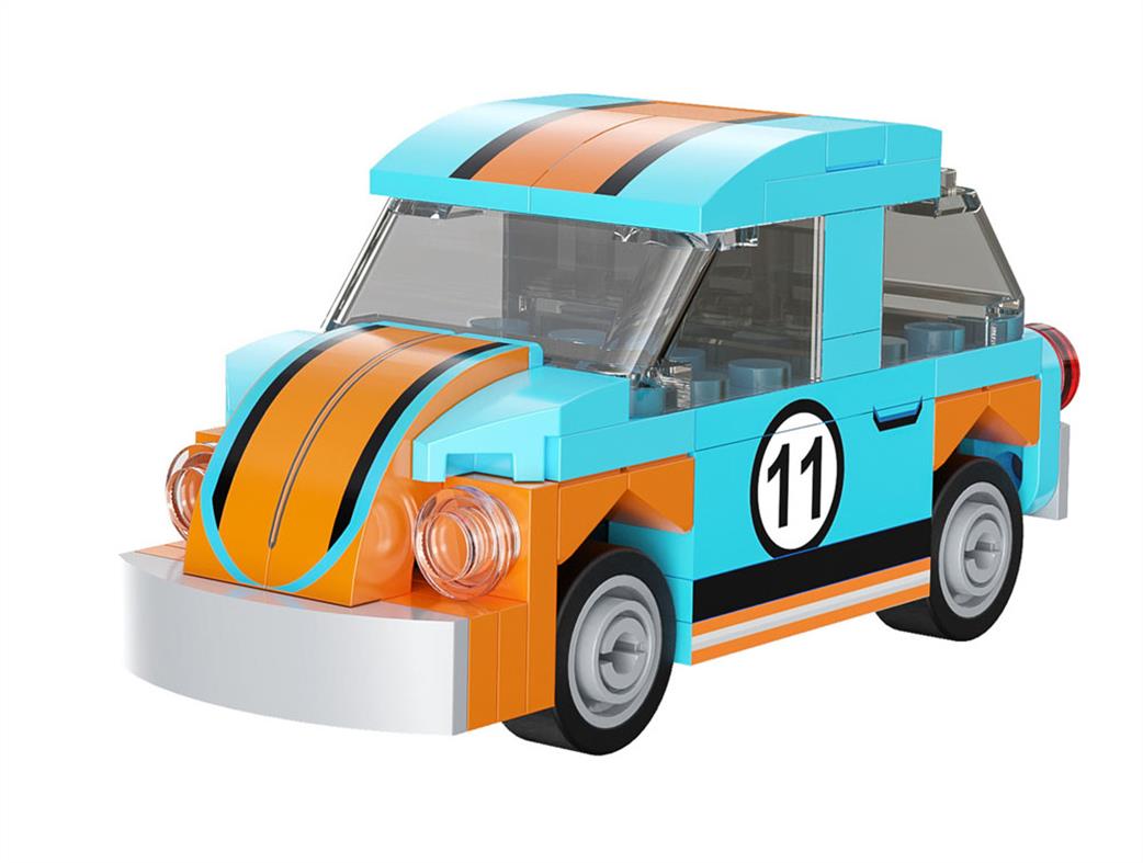 CaDa  C55111W Mini lron Beetle Car - 70 pcs