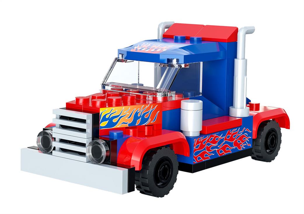 CaDa  C55113W Mini Sky Titan Racing Truck - 66 pcs