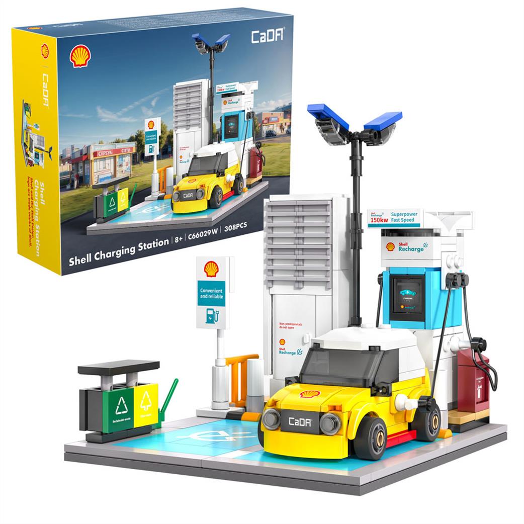 CaDa  C66029W Shell Charging Station Brick Model
