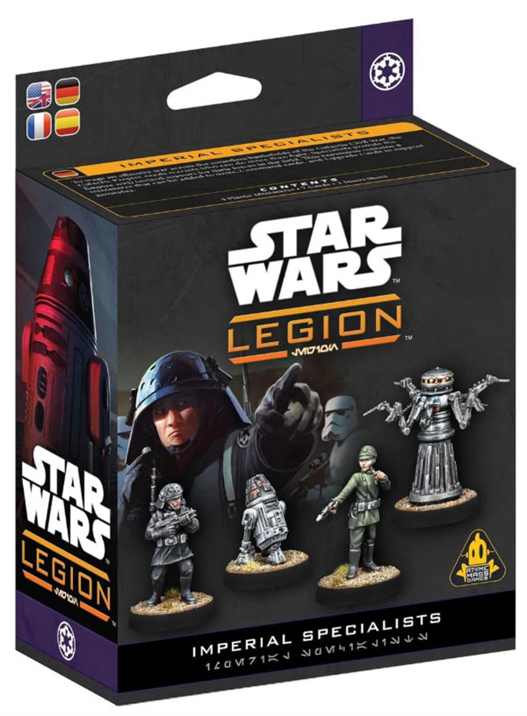 Atomic Mass Games  SWQ192 Imperial Specialists Personnel Expansion for Star Wars Legion