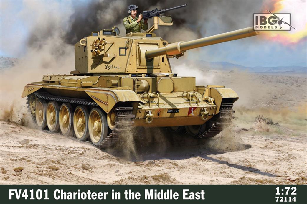IBG Models 1/72 72114 FV4101 Charioteer British Tank in Middle East