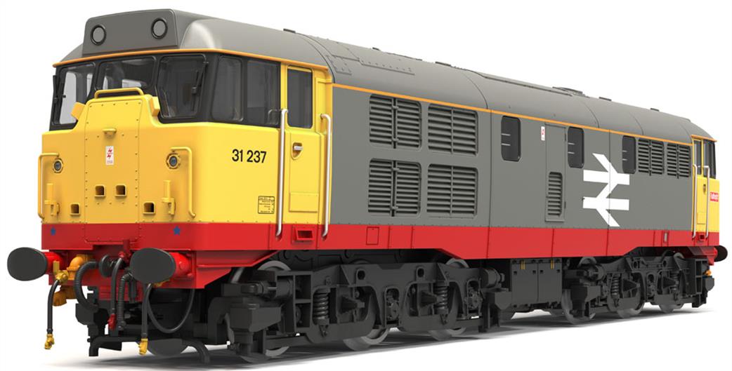 Hornby TT:120 TT3073M BR Railfreight Red Stripe Class 31/1  3123 Diesel Locomotive