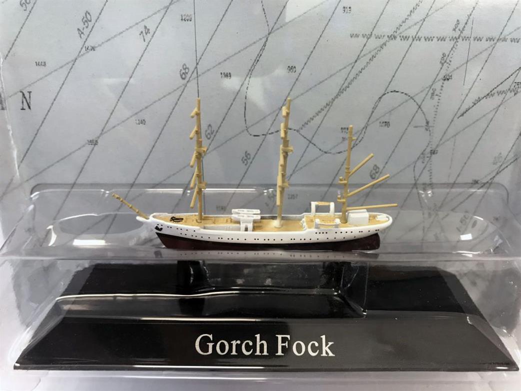 Altaya 1/1250 MAG KZ53 GORCH FOCK II Sail Training ship 1958
