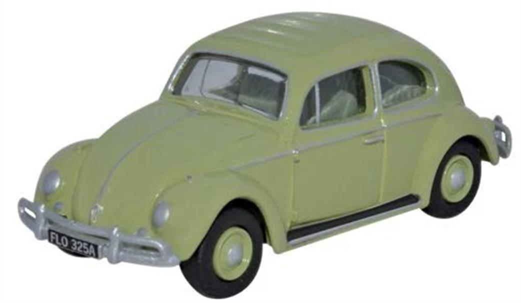 Oxford Diecast 1/76 76VWB006 VW Beetle Beryl Green
