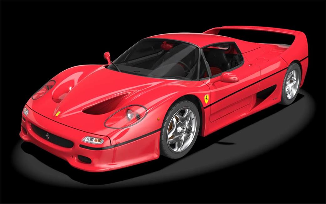 Pocher 1/8 HK62 Ferrari F50 Rosso Corsa Large Scale Diecast Car Kit