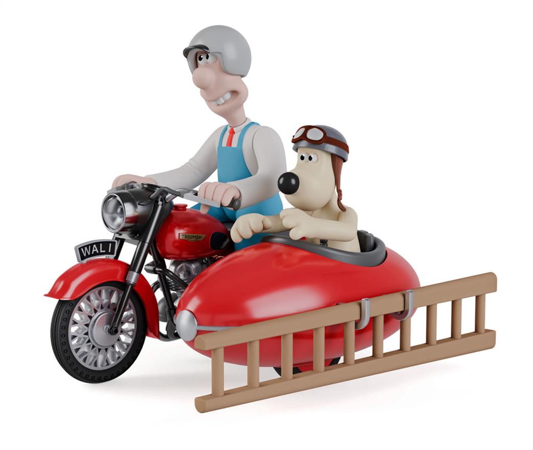 Corgi  CC80701 Wallace & Gromit Motorcycle & Sidecar, A Close Shave