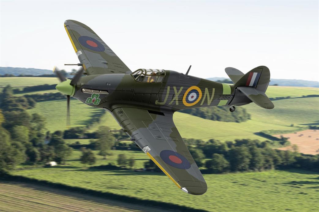 Corgi 1/72 AA39705 Hawker Hurricane Mk.IIC, Z3897 /JX-N, 1941