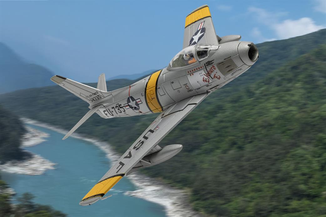 Corgi 1/72 AA35817 North American F-86E Sabre, Eleanor ‘E’ CHRISTINE, William T. ‘Bill’ Whisner Jr, 1952