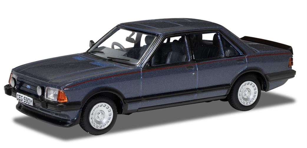 Corgi 1/43 VA12418 Ford Granada Mk2 (Series 2) 2.8 Injection, Caspian Blue
