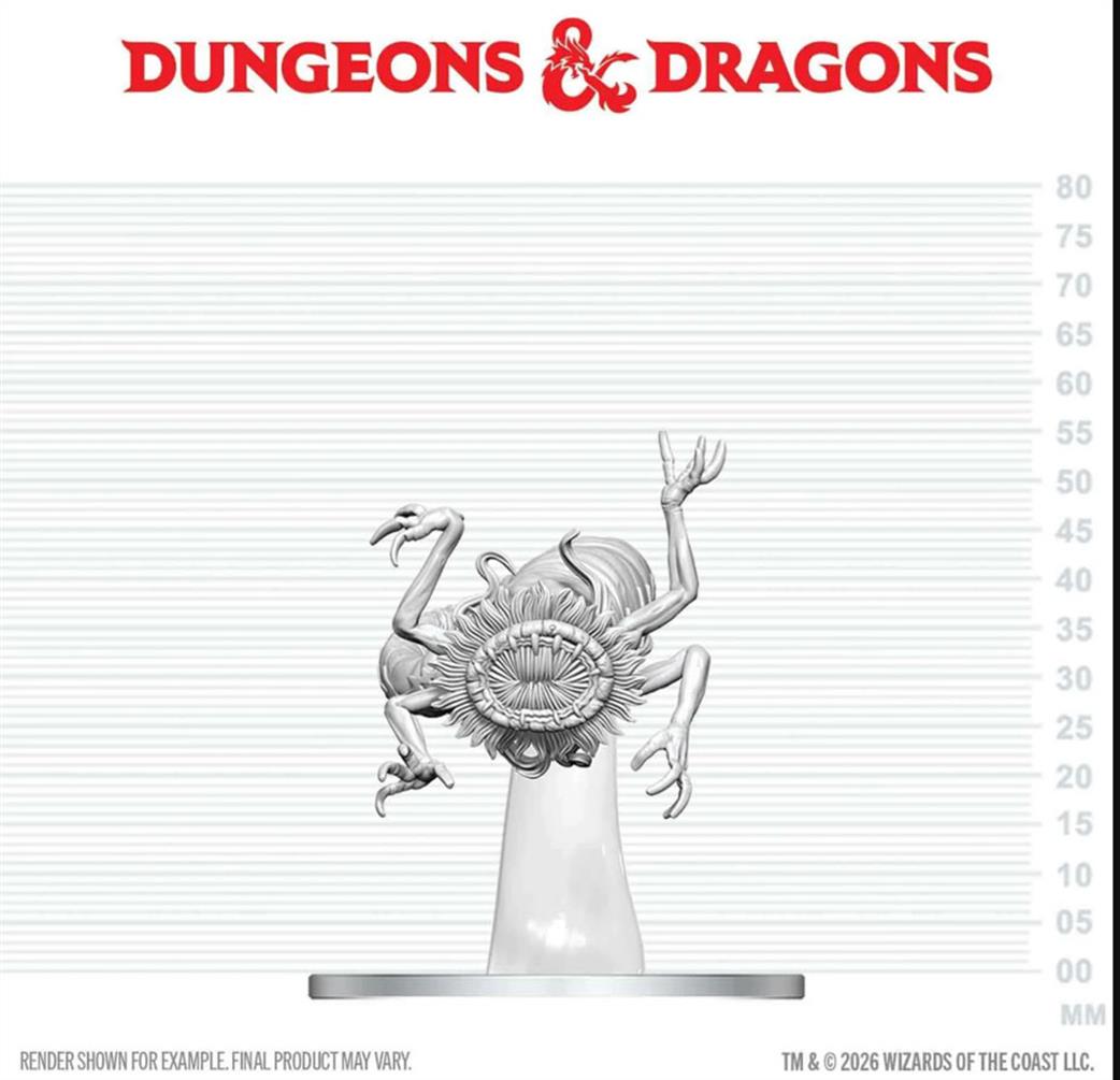 Wizkids  90902 Phaerimm Agent D&D Nolzur's Marvelous Unpainted Miniature