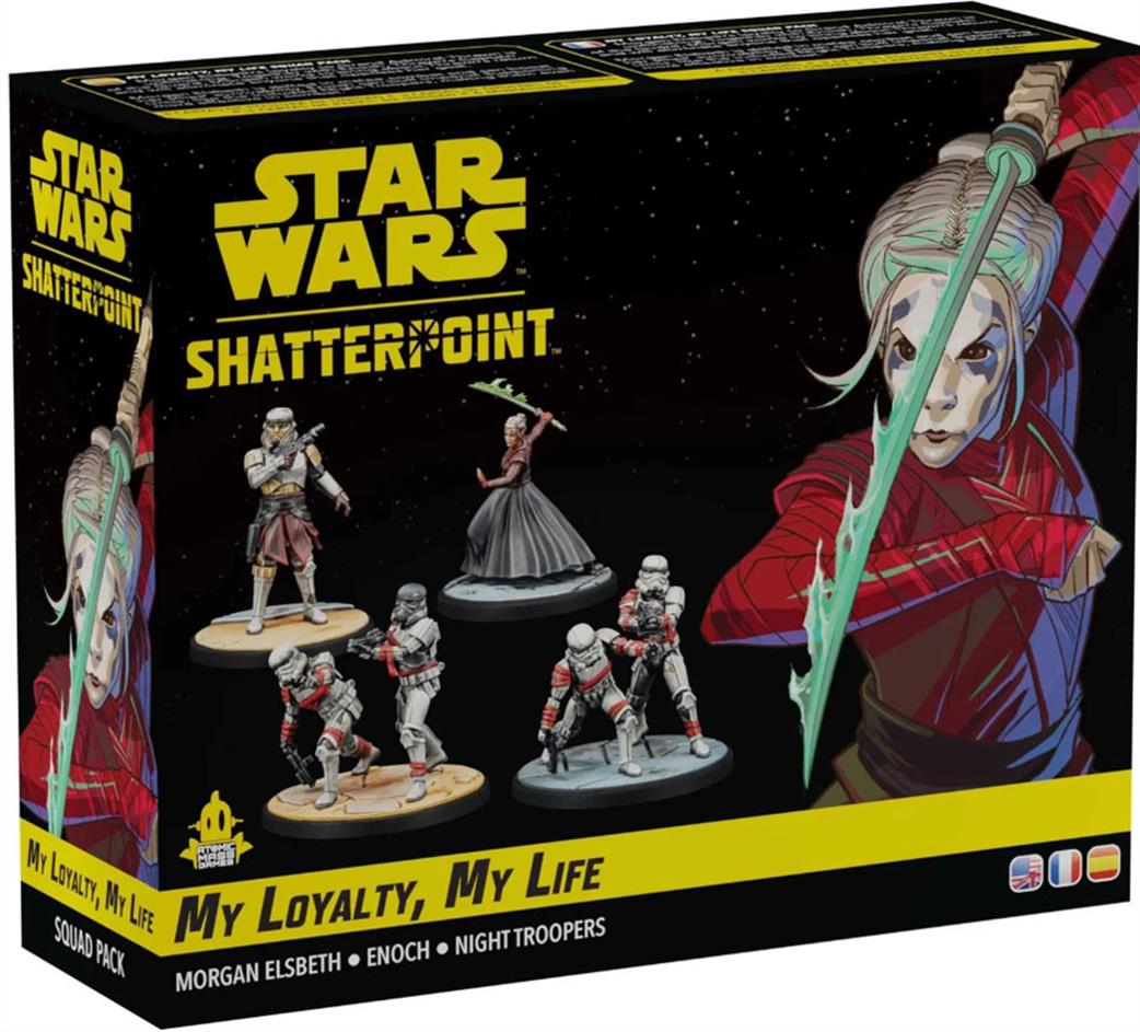 Atomic Mass Games  SWP83 My Loyalty, My Life Squad Pack for Star Wars Shatterpoint