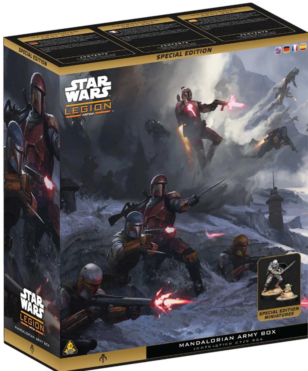 Atomic Mass Games  SWQ150 Mandalorian Army Box for Star Wars Legion